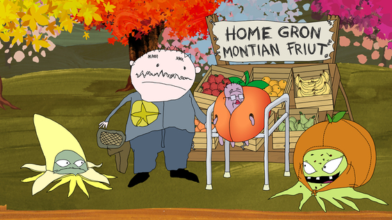 Sheriff teaches Early, Granny, and Rusty customer service etiquette for the never-ending tourist season.