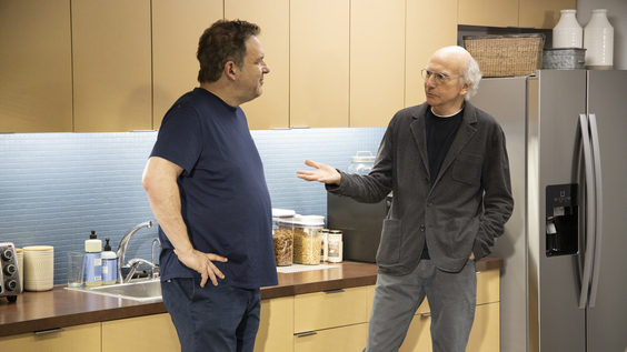 Jeff Garlin, Larry David
