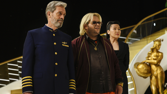 Hugh Laurie, Josh Gad, Suzy Nakamura