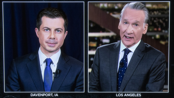Pete Buttigieg, Bill Maher