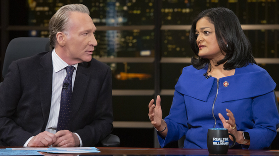 Bill Maher, Congresswoman Pramila Jayapal