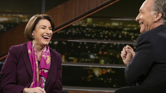 Senator Amy Klobuchar, Bill Maher
