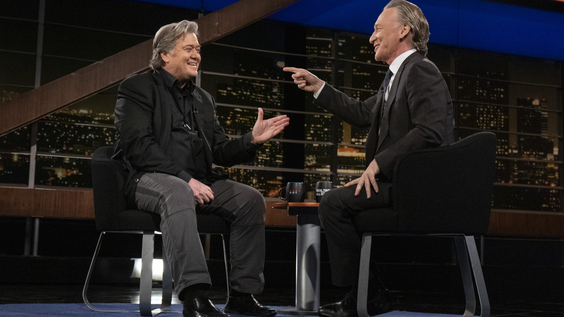 Steve Bannon, Bill Maher
