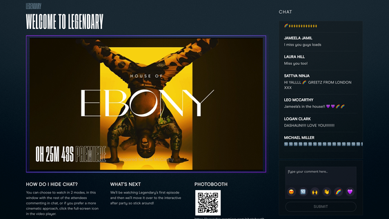 Legendary Premiere - Lobby