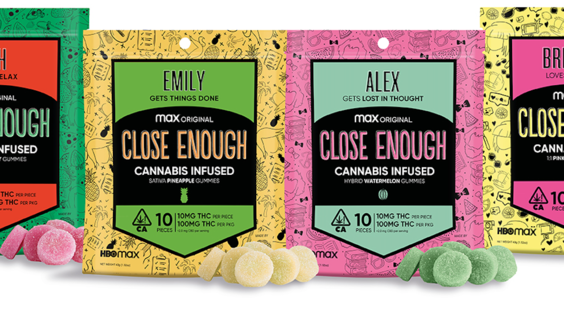 In celebration of the new series CLOSE ENOUGH, HBO Max releases limited edition cannabis-infused edible gummies in partnership with Sunderstorm’s Kanha