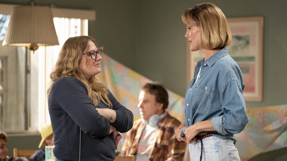 Behind the Scenes: Mel Eslyn, Erinn Hayes