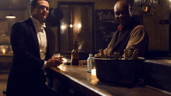 Luke Evans, Robert Wisdom