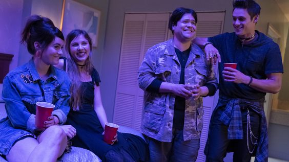 Alison Jaye, Olivia Crocicchia, Harvey Guillen, Timothy Granaderos