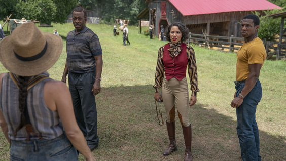Courtney B. Vance, Jurnee Smollett, Jonathan Majors