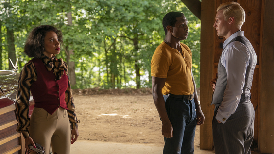 Jurnee Smollett, Jonathan Majors, Jordan Patrick Smith