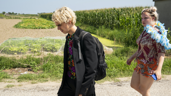 Jack Dylan Grazer, Francesca Scorsese