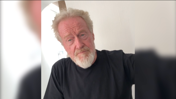 Ridley Scott at the Raised by Wolves Virtual Premiere