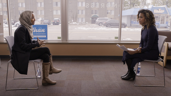 Congresswoman Ilhan Omar (D-MN), Axios political reporter Alexi McCammond