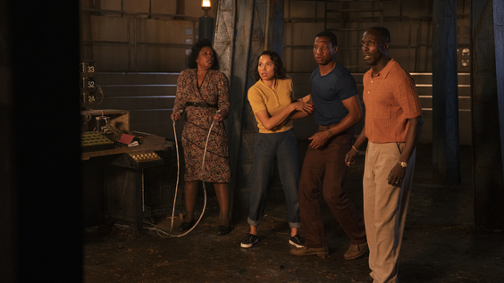 Aunjanue Ellis, Jurnee Smollett, Jonathan Majors, Michael K. Williams
