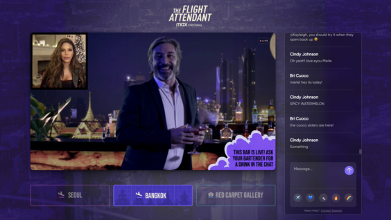 The Flight Attendant Premiere