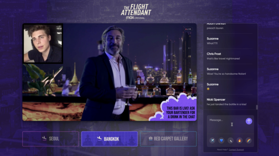 The Flight Attendant Premiere