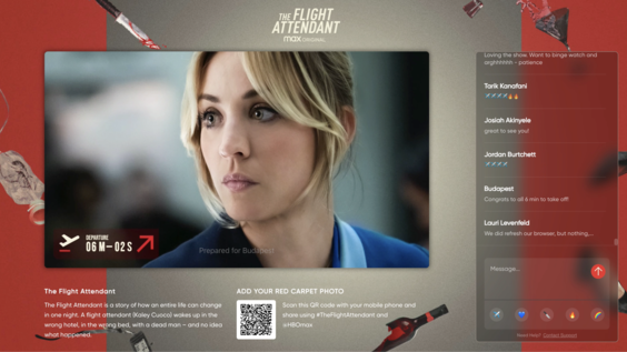 The Flight Attendant Premiere