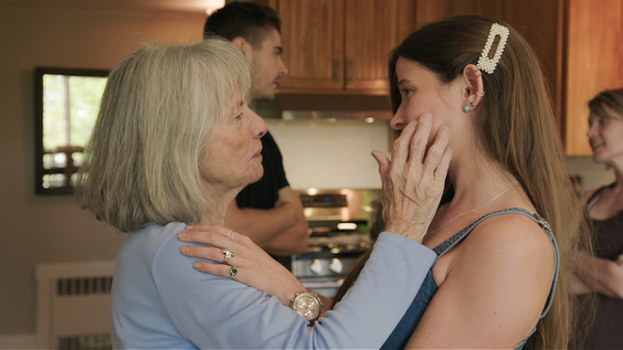 Ali Hamburg with her grandmother, Barbara Lund
