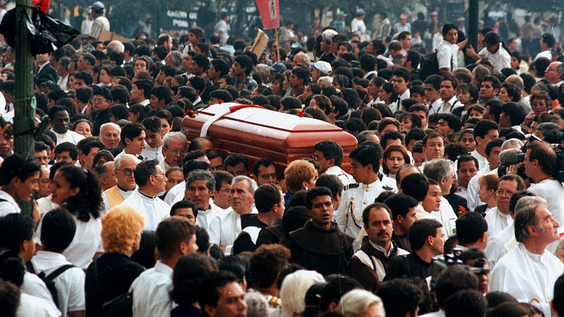 Bishop Gerardi’s funeral parade