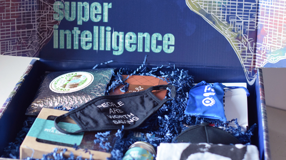 Superintelligence Premiere Swag Box