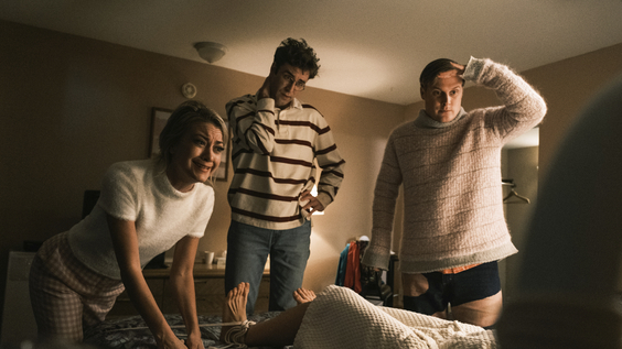 Meredith Hagner, John Reynolds, John Early  