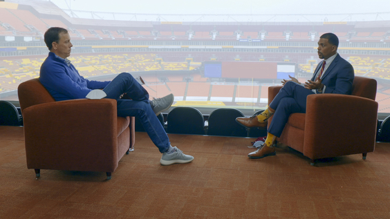 Axios Co-Founder Jim VandeHei, Jason Wright, President of Washington Football Team