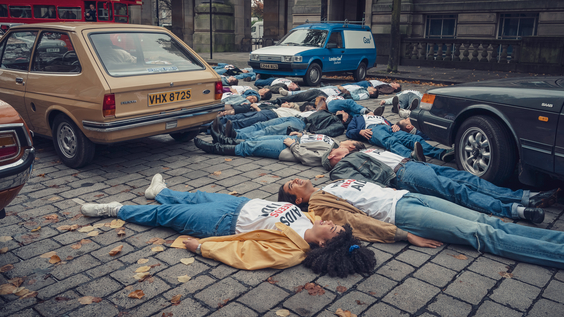 Lydia West as Jill Baxter and Nathaniel Curtis as Ash Mukherjee