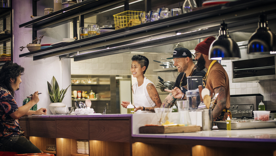 Bobby Lee, Kristen Kish, Jeremy Ford, Justin Sutherland 