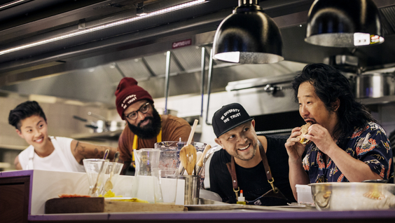 Kristen Kish, Justin Sutherland, Jeremy Ford, Bobby Lee 