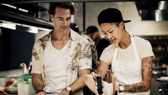 James Van Der Beek, Kristen Kish