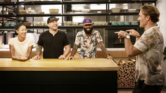 Kristen Kish, Jeremy Ford, Justin Sutherland, James Van Der Beek 
