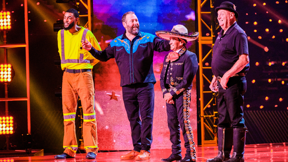 Gabe George, Bert Kreischer, Tomas, and Jackie Bibbi