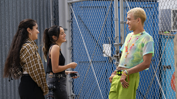 Haley Sanchez, Chase Sui Wonders and Justice Smith