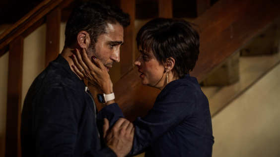 Miguel Ángel Silvestre and Macarena Gómez