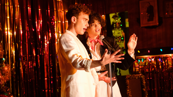 Olly Alexander and Lydia West 