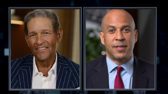 Bryant Gumbel, Sen. Cory Booker (D-NJ)