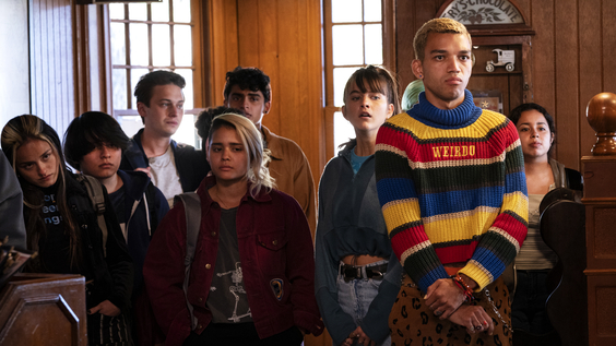 Chase Sui Wonders, Uly Schlesinger, Sydney Mae-Diaz, Chloe East, Justice Smith