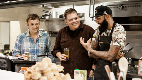 Steve Lemme, Kevin Heffernan, Justin Sutherland 