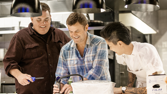 Kevin Heffernan, Steve Lemme, Kristen Kish