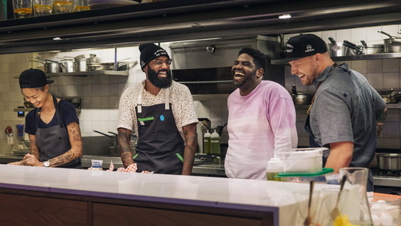 Kristen Kish, Justin Sutherland, Ron Funches, Jeremy Ford 