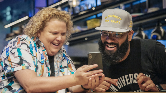 Fortune Feimster, Justin Sutherland 