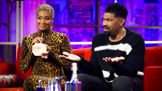 Tiffany Haddish & Deon Cole 