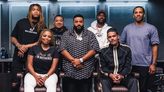 Chase Young, Jemele Hill, Paul Rivera, DJ Khaled, Meek Mill, Trae Young, Maverick Carter
