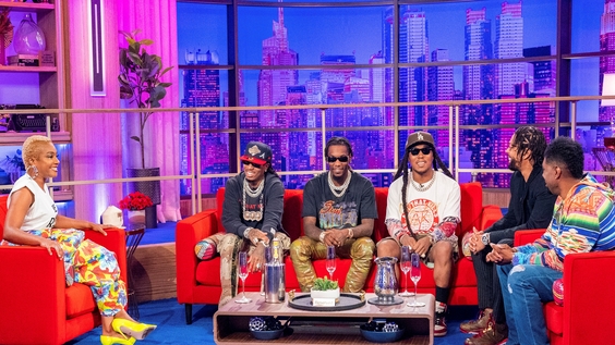 Tiffany Haddish, Quavo, Offset, Takeoff, DeRay Davis, Deon Cole 