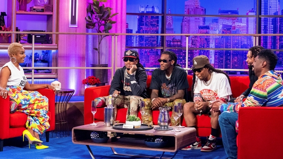 Tiffany Haddish, Quavo, Offset, Takeoff, DeRay Davis, Deon Cole 