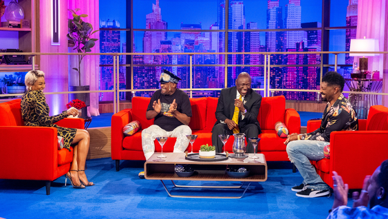 Tiffany Haddish, George Clinton, Ben Crump & Deon Cole 