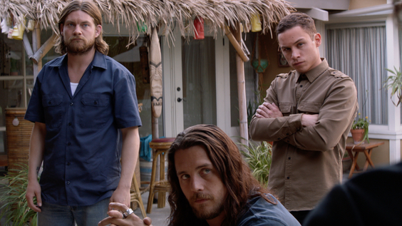 Jake Weary, Ben Robson & Finn Cole 