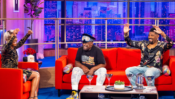Tiffany Haddish, George Clinton & Deon Cole