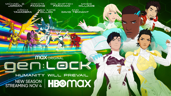 Season Two Of The Max Original Adult Animated Series GEN:LOCK Debuts November 4