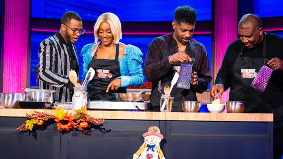 Kwame Onwuachi, Tiffany Haddish, Deon Cole & Curt Menefee